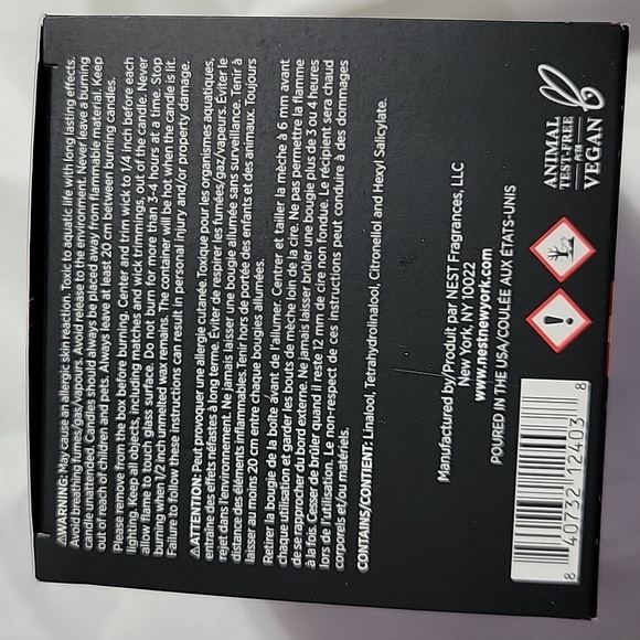 NEST Sicilian Tangerine Scented Candle NIB - Picture 3 of 5